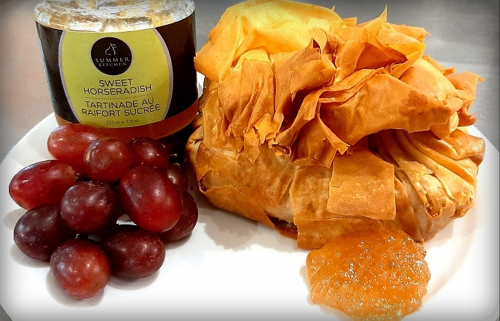 Nippy Cheddar in Phyllo Purse recipe
